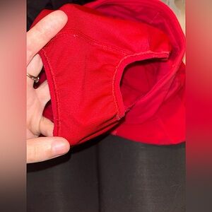 Red Lululemon Shorts Size 2.